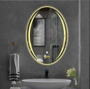 آیینه بک لایت بیضی