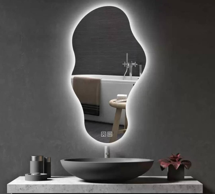 آیینه بک لایت دفرمه