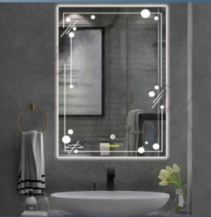 آیینه بک لایت لمسی مستطیل