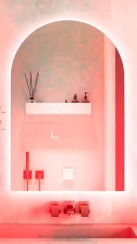 آیینه مستطیل گنبدی