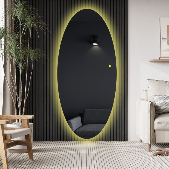 آیینه قدی بیضی