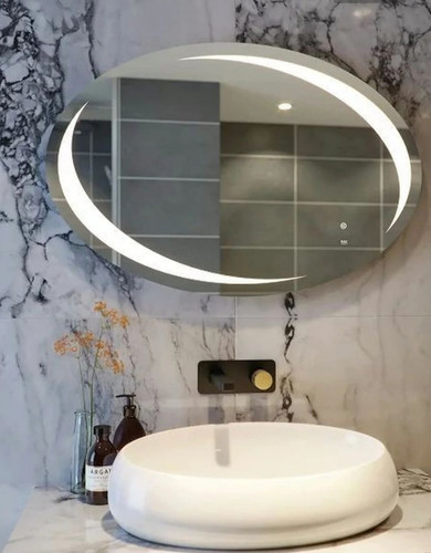 آیینه بیضی و طرحدار