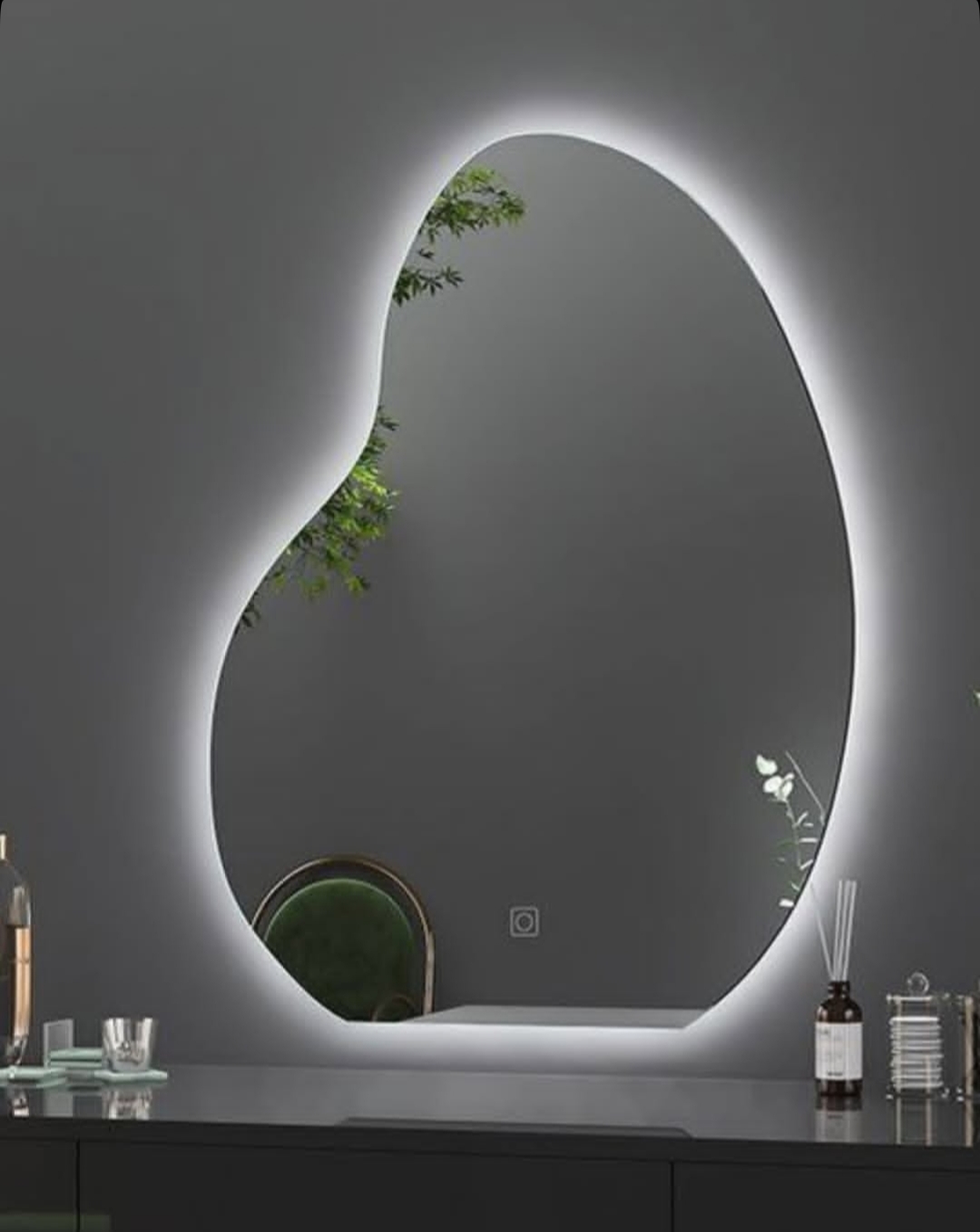 آیینه بک لایت دفرمه